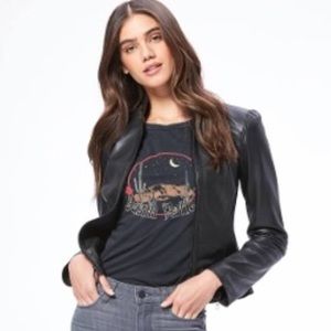 Paige brand new leather jacket. With tags